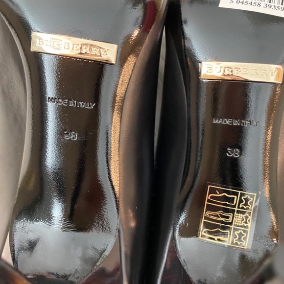 Burberry Mawdesley Pump. Black. EU 38 - Picture 9 of 15